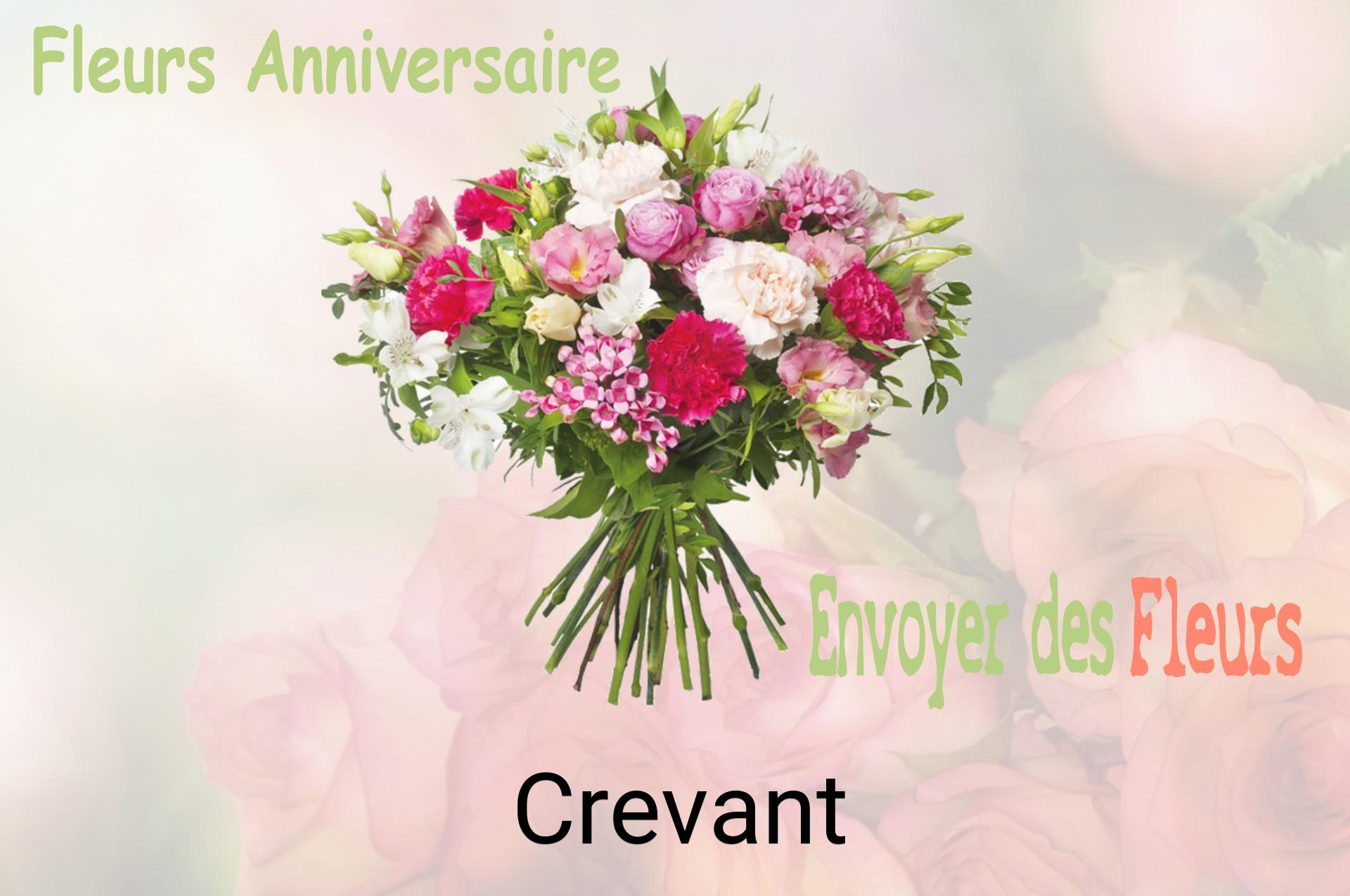 Bouquet de fleurs d’anniversaire livré à Crevant